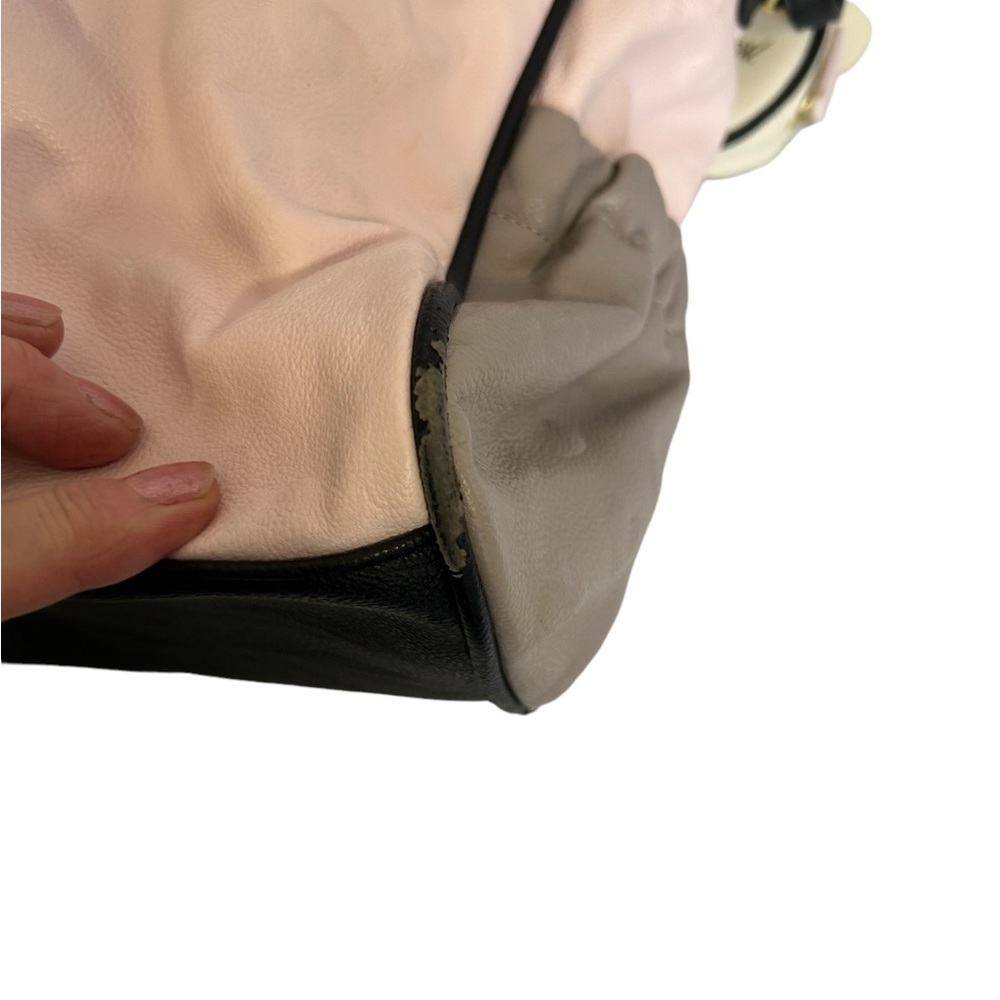 Betsey Johnson Quilted Diaper Bag Shoulder Or Crossbody W/pad & Cat Pouch - Picture 14 of 15